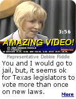 Texas legislators have all kinds of excuses as to why they don't have time to vote, or vote for absent members. All done in violation of state law, without fear of prosecution.